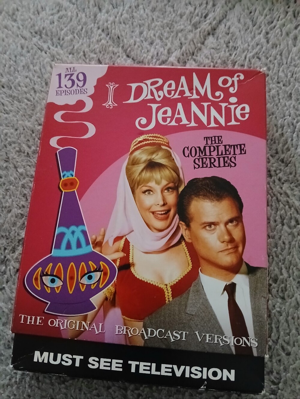 Dream of Jeannie Complete Series DVD Box Set - Pink. 139 Episodes.